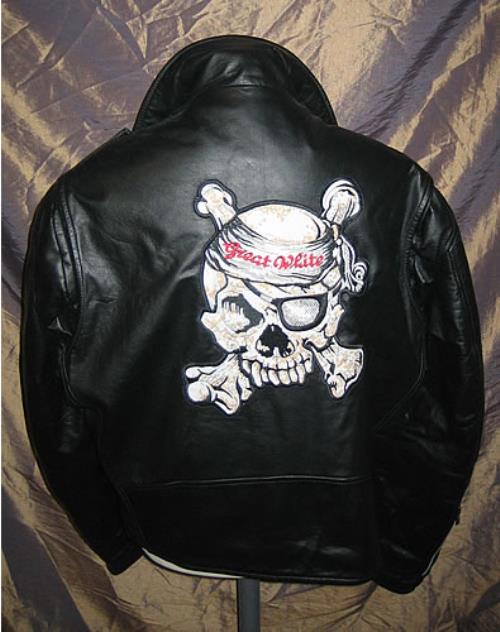 Great White Leather Tour Jacket jacket US G-WJALE339836