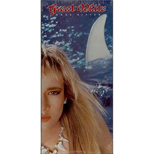 Great White Once Bitten CD album (CDLP) US G-WCDON408839