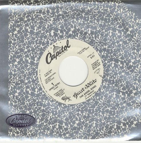 Great White The Angel Song 7" vinyl single (7 inch record / 45) US G-W07TH169484