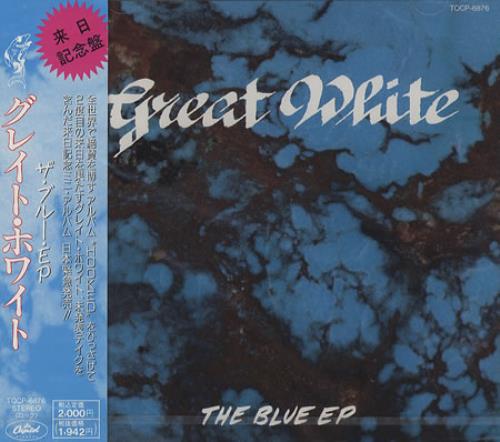 Great White The Blue EP CD single (CD5 / 5") Japanese G-WC5TH151787