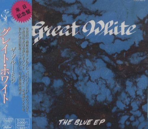 Great White The Blue Ep CD single (CD5 / 5") Japanese G-WC5TH20953