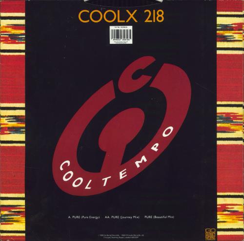 Greater Than One Pure 12" vinyl single (12 inch record / Maxi-single) UK GD412PU806919