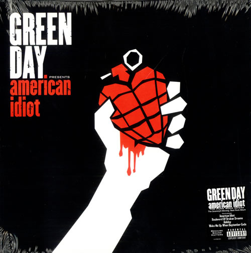 Green Day American Idiot 2-LP vinyl record set (Double LP Album) US GRN2LAM494227