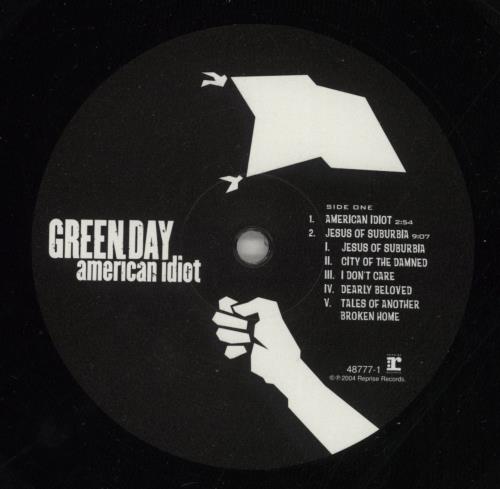 Green Day American Idiot 2-LP vinyl record set (Double LP Album) UK GRN2LAM868162