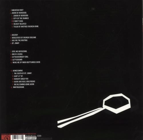 Green Day American Idiot 2-LP vinyl record set (Double LP Album) UK GRN2LAM868162