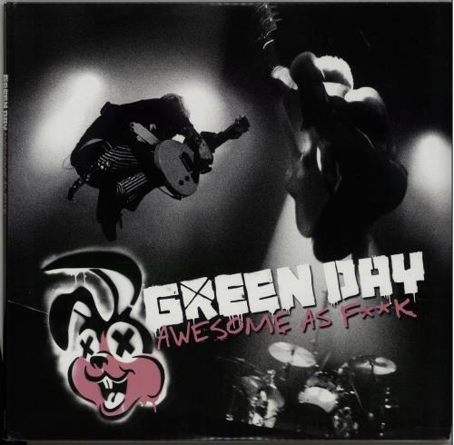 Green Day Awesome As F**k - Pink Vinyl 2-LP vinyl record set (Double LP Album) US GRN2LAW646648