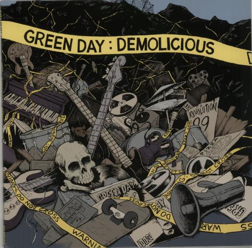 Green Day Demolicious - Clear Vinyl - RSD vinyl LP album (LP record) UK GRNLPDE646649