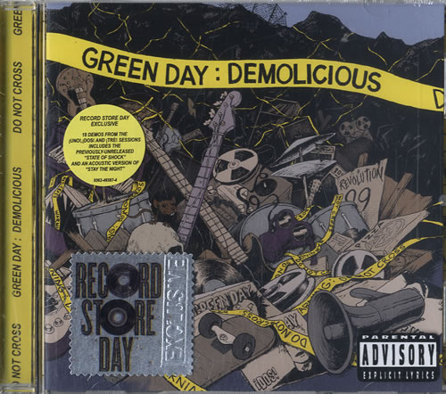 Green Day Demolicious - RSD CD album (CDLP) UK GRNCDDE602704