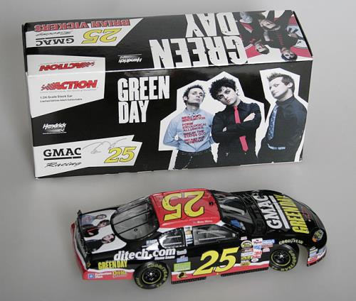 Green Day Die-Cast Model Stock Car memorabilia US GRNMMDI484900
