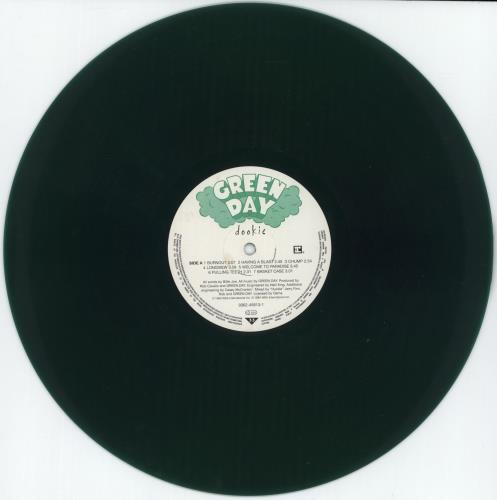 Green Day Dookie - Green Vinyl - VG vinyl LP album (LP record) German GRNLPDO877208