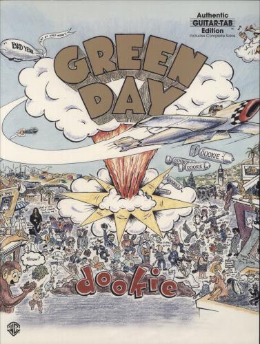 Green Day Dookie Songbook book US GRNBKDO877140