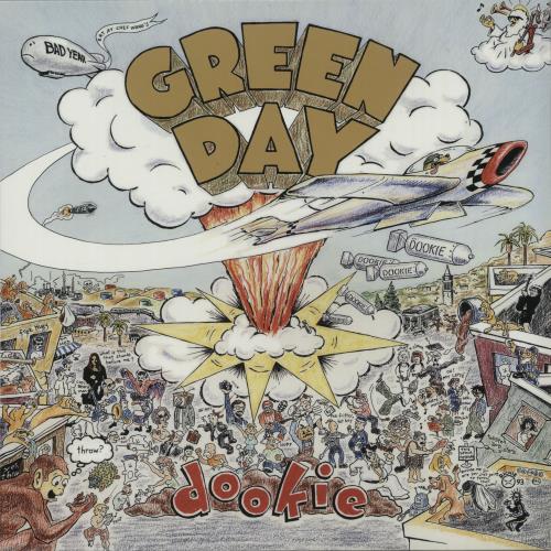 Green Day Dookie vinyl LP album (LP record) US GRNLPDO646660