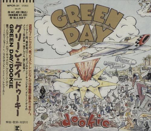 Green Day Dookie CD album (CDLP) Japanese GRNCDDO659007