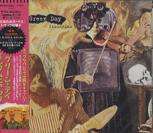 Green Day Insomniac CD album (CDLP) Japanese GRNCDIN311656