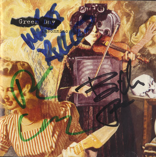 Green Day Insomniac CD album (CDLP) German GRNCDIN578566