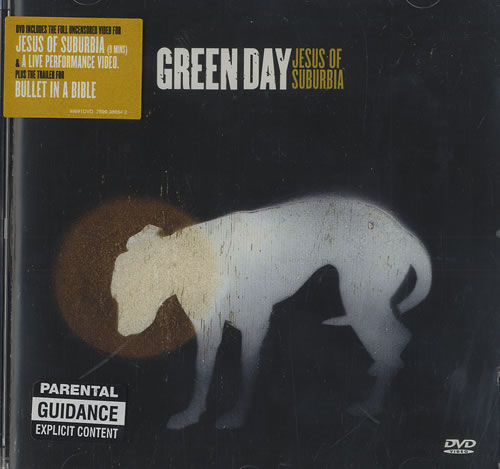 Green Day Jesus Of Suburbia DVD Single UK GRNDSJE470851