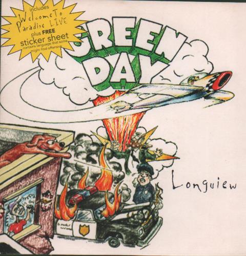 Green Day Longview 7" vinyl single (7 inch record / 45) UK GRN07LO654091