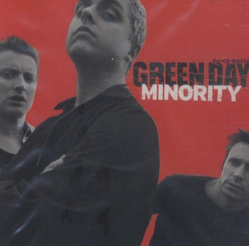 Green Day Minority CD single (CD5 / 5") US GRNC5MI165382