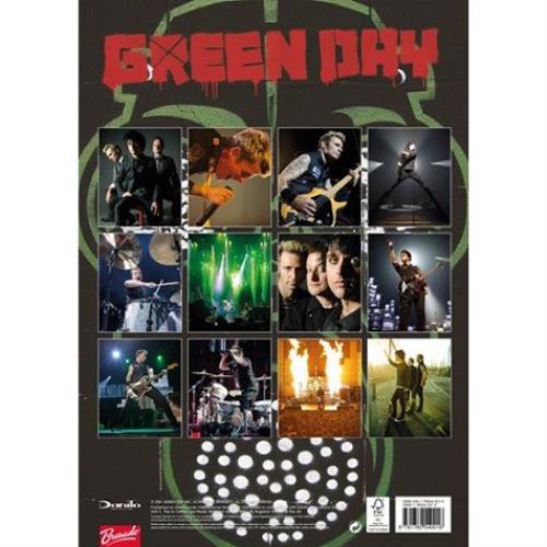 Green Day Official Calendar 2012 calendar UK GRNCAOF546761