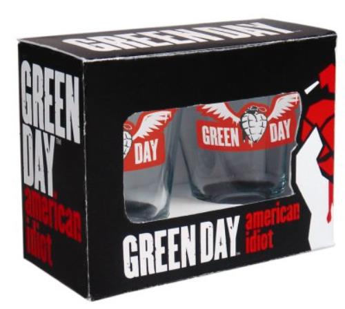 Green Day Shot Glasses memorabilia UK GRNMMSH356026