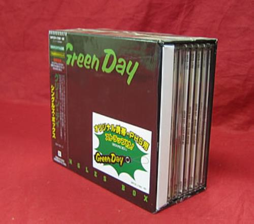 Green Day Singles Box box set Japanese GRNBXSI110191