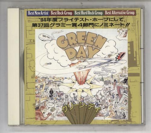 Green Day Singles CD single (CD5 / 5") Japanese GRNC5SI213886