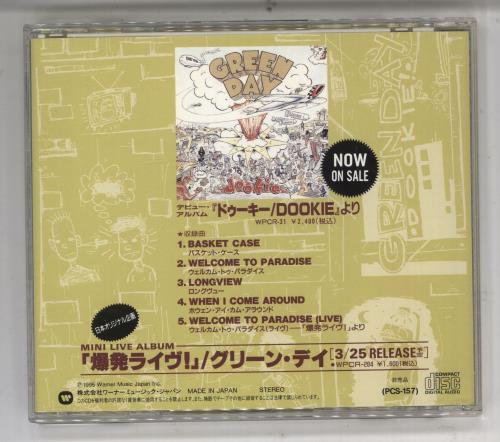Green Day Singles CD single (CD5 / 5") Japanese GRNC5SI213886