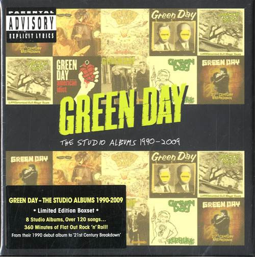 Green Day The Studio Albums 1990-2009 - Sealed box set US GRNBXTH574462