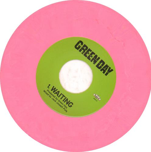 Green Day Waiting - Pink Vinyl 7" vinyl single (7 inch record / 45) US GRN07WA657428
