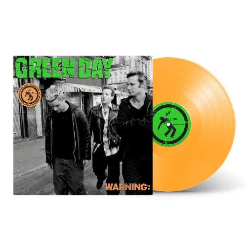 Green Day Warning - 25th Anniversary Edition - Neon Orange Vinyl - Sealed vinyl LP album (LP record) UK GRNLPWA878760