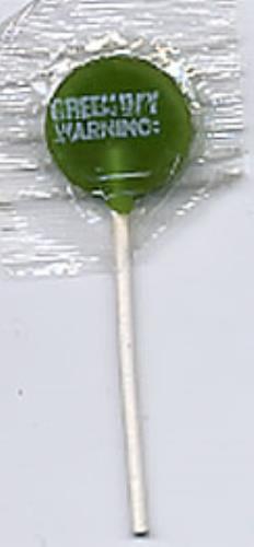 Green Day Warning - lollipop memorabilia US GRNMMWA270067