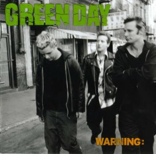 Green Day Warning - Moss Green Vinyl - Sealed vinyl LP album (LP record) US GRNLPWA375680