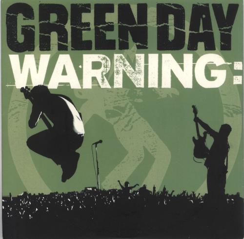 Green Day Warning - Yellow Vinyl 7" vinyl single (7 inch record / 45) US GRN07WA708202