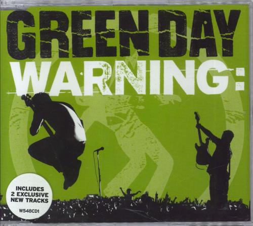 Green Day Warning CD single (CD5 / 5") UK GRNC5WA256895