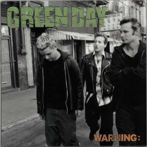 Green Day Warning vinyl LP album (LP record) US GRNLPWA646663