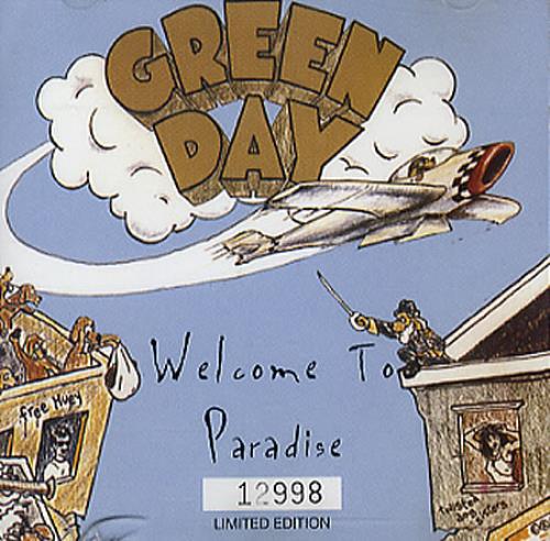 Green Day Welcome To Paradise CD single (CD5 / 5") UK GRNC5WE349284