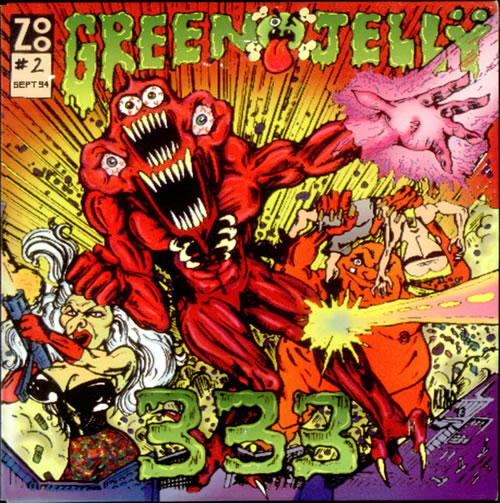 Green Jelly 333 (Three Three Three) CD album (CDLP) US GRJCDTH530313