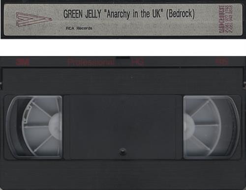 Green Jelly Anarchy In The UK video (VHS or PAL or NTSC) UK GRJVIAN216514