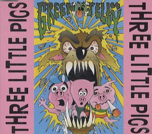 Green Jelly Three Little Pigs CD single (CD5 / 5") UK GRJC5TH112518