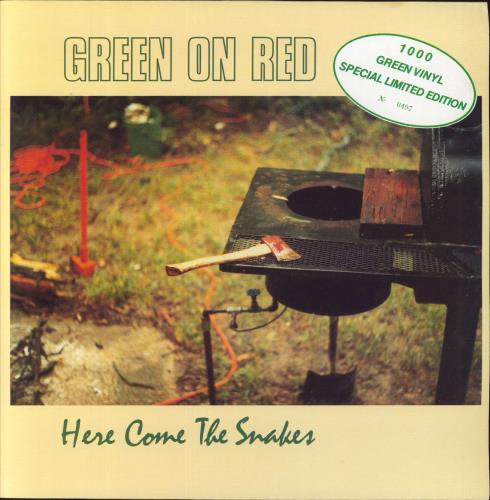 Green On Red Here Come The Snakes vinyl LP album (LP record) Italian GROLPHE832087