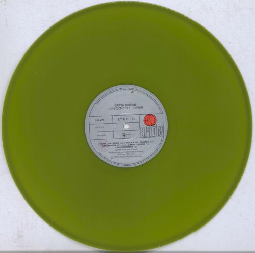 Green On Red Here Come The Snakes vinyl LP album (LP record) Italian GROLPHE832087