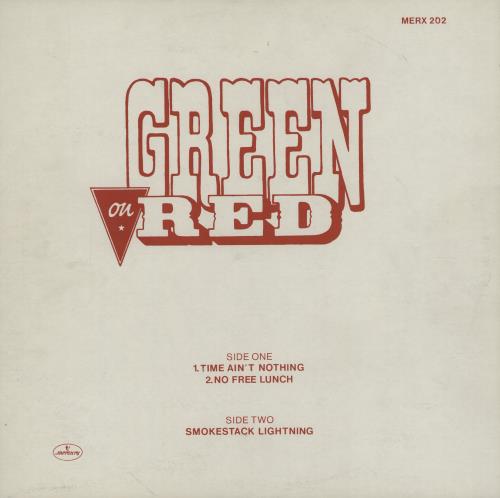 Green On Red Time Ain't Nothing 12" vinyl single (12 inch record / Maxi-single) UK GRO12TI753022