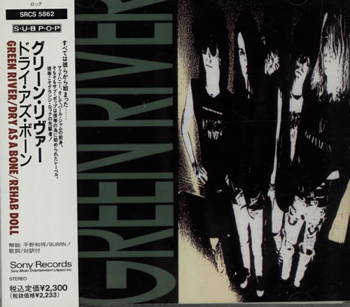 Green River Dry As A Bone/ Rehab Doll CD album (CDLP) Japanese GRECDDR642538