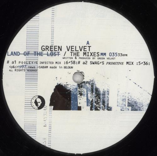 Green Velvet Land Of The Lost / The Mixes 12" vinyl single (12 inch record / Maxi-single) Belgian 8TL12LA854657