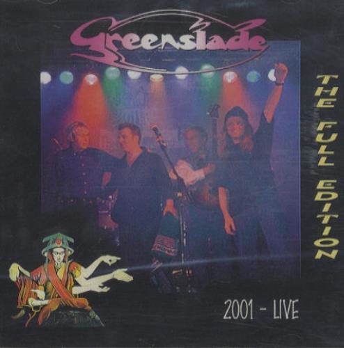 Greenslade Live 2001 - The Full Edition - Autographed CD album (CDLP) UK GSDCDLI277472