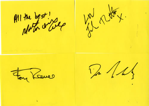 Greenslade Pages Of An Autograph Book memorabilia UK GSDMMPA603172