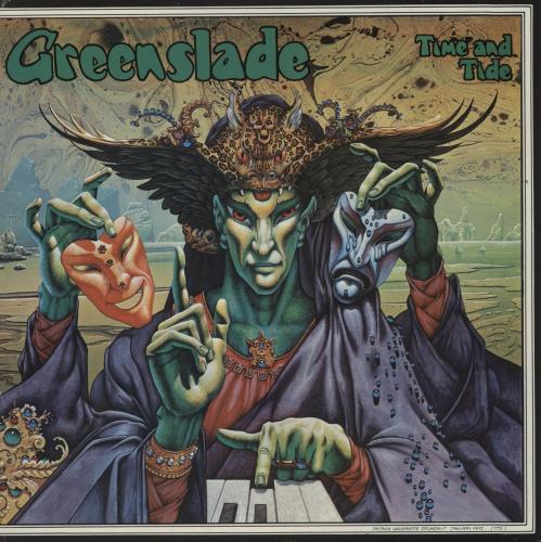 Greenslade Time And Tide - Cream Label vinyl LP album (LP record) UK GSDLPTI870820