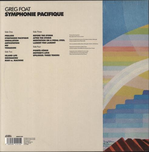 Greg Foat Symphonie Pacifique 2-LP vinyl record set (Double LP Album) UK 0YJ2LSY859482