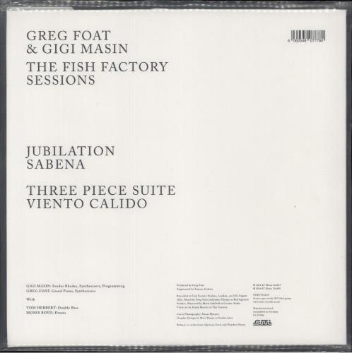 Greg Foat The Fish Factory Sessions - Translucent Sky Blue Vinyl vinyl LP album (LP record) UK 0YJLPTH869360