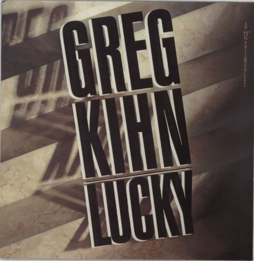 Greg Kihn Lucky 12" vinyl single (12 inch record / Maxi-single) UK GC112LU596698